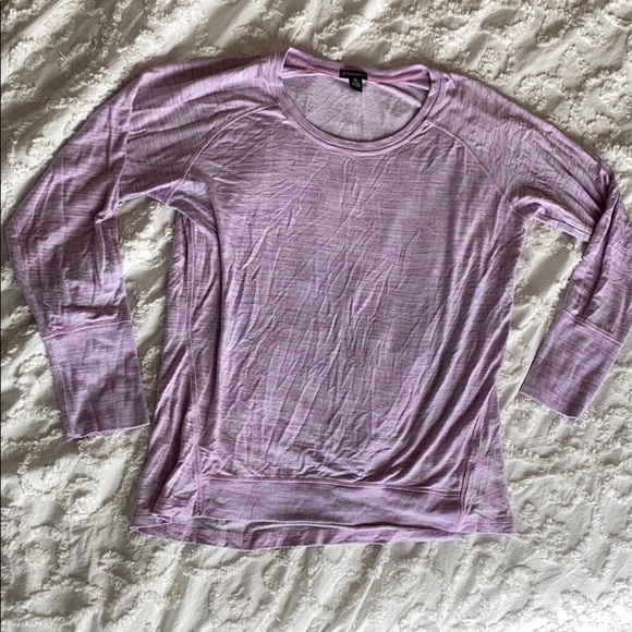 Champion Tops - Champion, purple long sleeve shirt